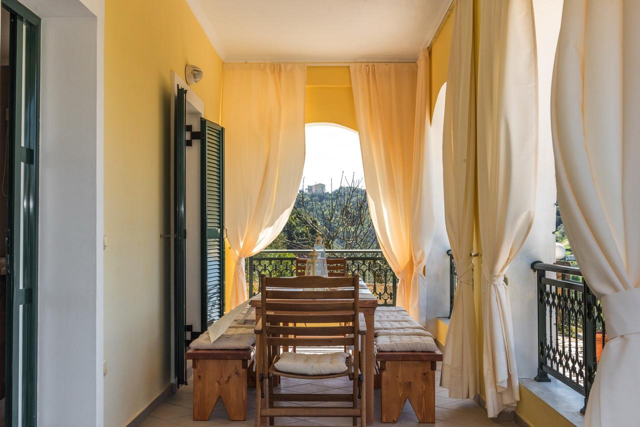 Corfu Villa Kokkini With Swimming Pool Kokkinion Экстерьер фото