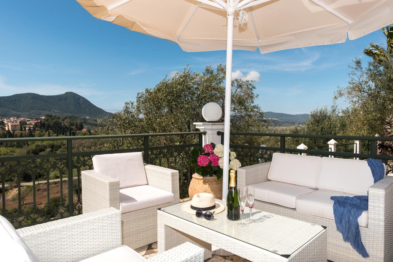 Corfu Villa Kokkini With Swimming Pool Kokkinion Экстерьер фото