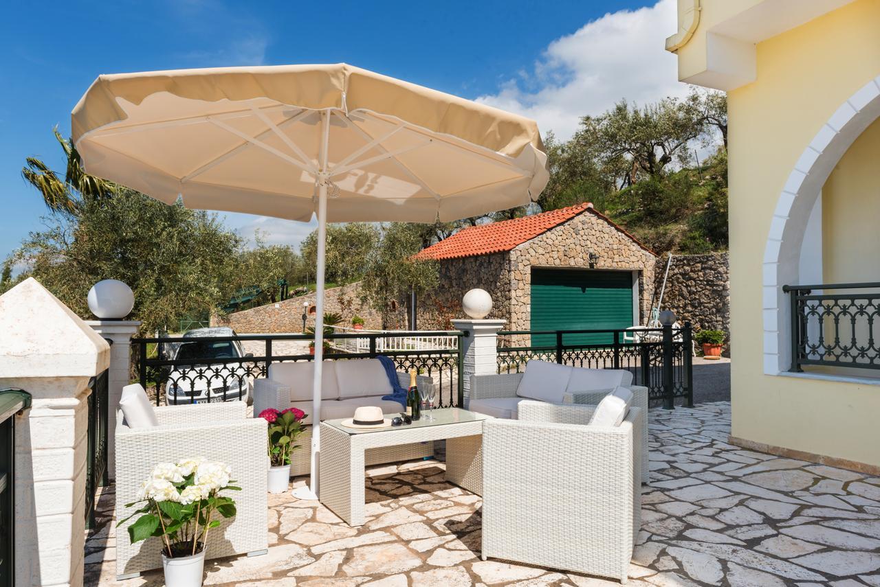 Corfu Villa Kokkini With Swimming Pool Kokkinion Экстерьер фото