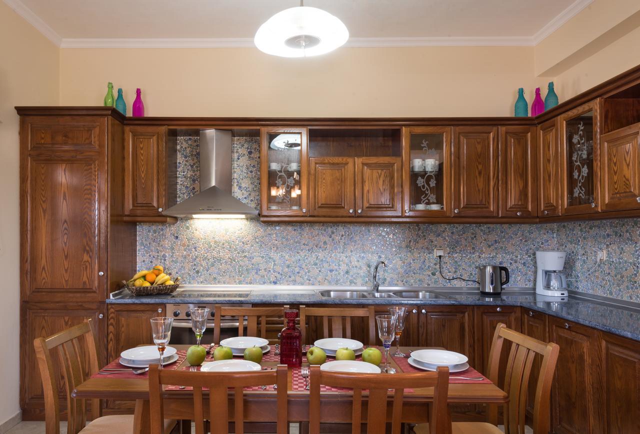 Corfu Villa Kokkini With Swimming Pool Kokkinion Экстерьер фото