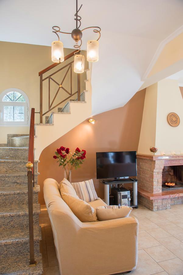 Corfu Villa Kokkini With Swimming Pool Kokkinion Экстерьер фото