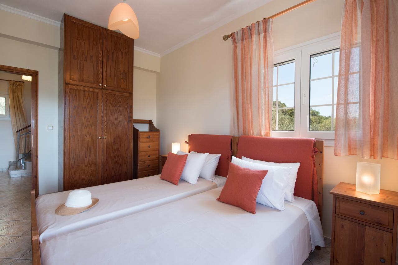 Corfu Villa Kokkini With Swimming Pool Kokkinion Экстерьер фото